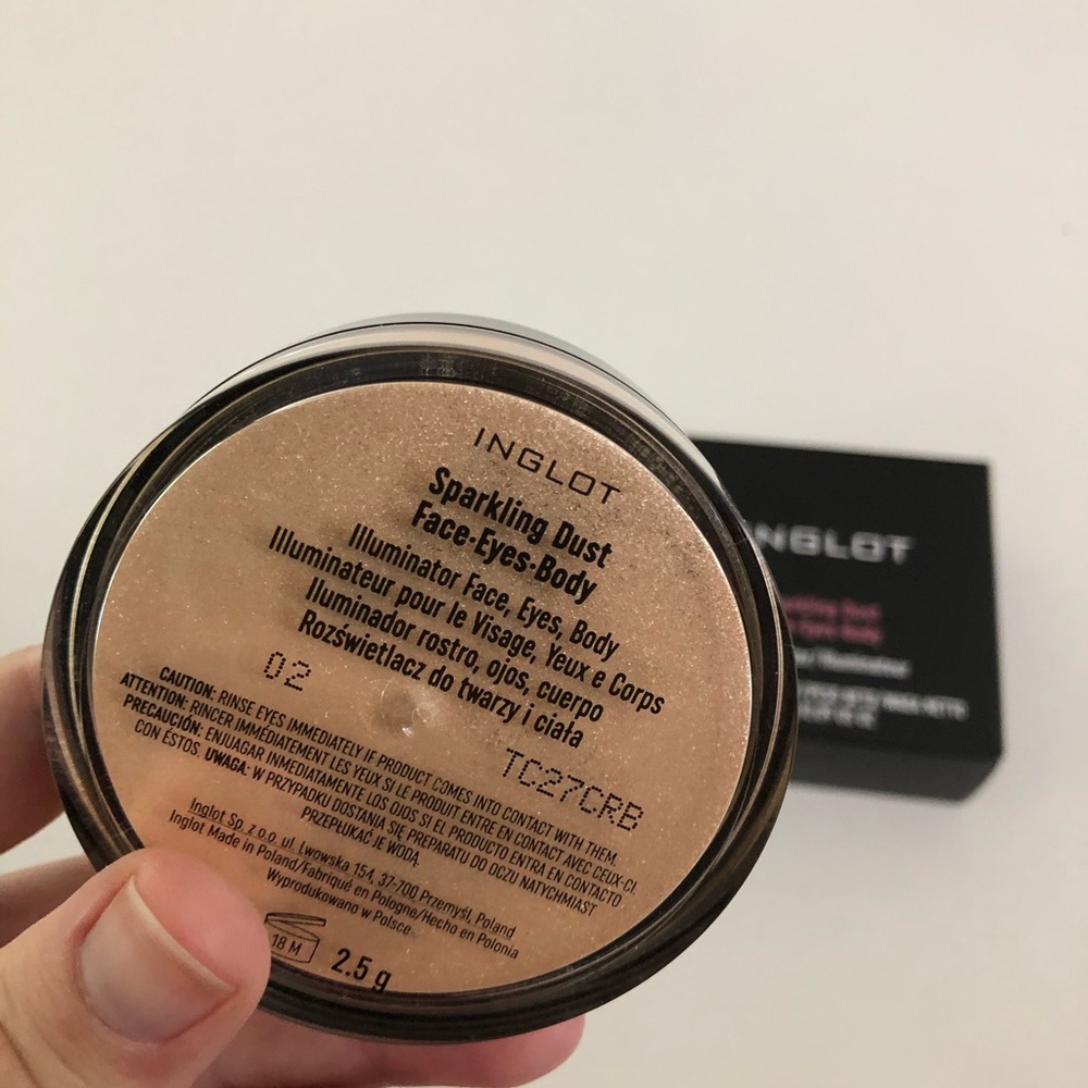 NIB Inglot Sparkling Dust FEB 02